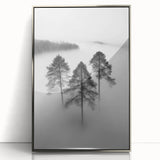 Misty Forest Trio - Fine Art Photography Framed Prints