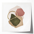 Contemporary Minimalist Wall Art – Geometric Abstract Earth Tones