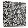 Abstract Art for Sale - Black & White Textured Geometric Print