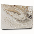 Modern Fluid Art Prints - Neutral Abstract Fluid Canvas Art Decor