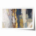 Layered Terrain – Earth Tone Abstract Wall Art in Olive and Gold