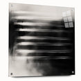 Minimalist Abstract Painting - Black & White Modern Wall Art
