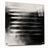 Minimalist Abstract Painting - Black & White Modern Wall Art