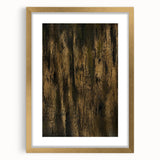 Luxury Moody Modern Wall Art - Abstract Gold & Black Canvas Print