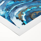 Fluid Abstract Art Collection - Modern Fluid Art Prints in Pink & Gray