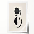 Minimalist Abstract Canvas Prints – Geometric Black & Beige Wall Art