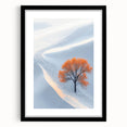 Winter Serenity – Orange Tree Landscape Art Prints & Nature Wall Art