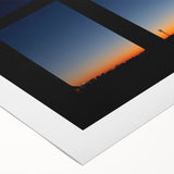 Metropolitan Photography Art – Urban Sunset Cityscape Print