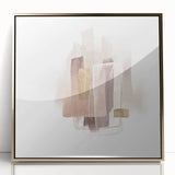 Contemporary Geometric Wall Decor – Minimalist Abstract Canvas Print