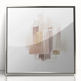 Contemporary Geometric Wall Decor – Minimalist Abstract Canvas Print