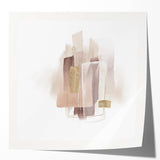 Contemporary Geometric Wall Decor – Minimalist Abstract Canvas Print