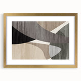 Curved Essence – Modern Abstract Art from Earthen Harmony Abstracts