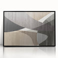 Curved Essence – Modern Abstract Art from Earthen Harmony Abstracts