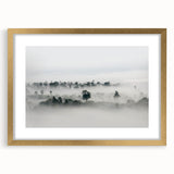 Mystical Foggy Forest - Fine Art Photography Wall Decor
