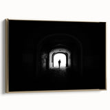 Contemporary City Wall Decor – Black & White Urban Art Print
