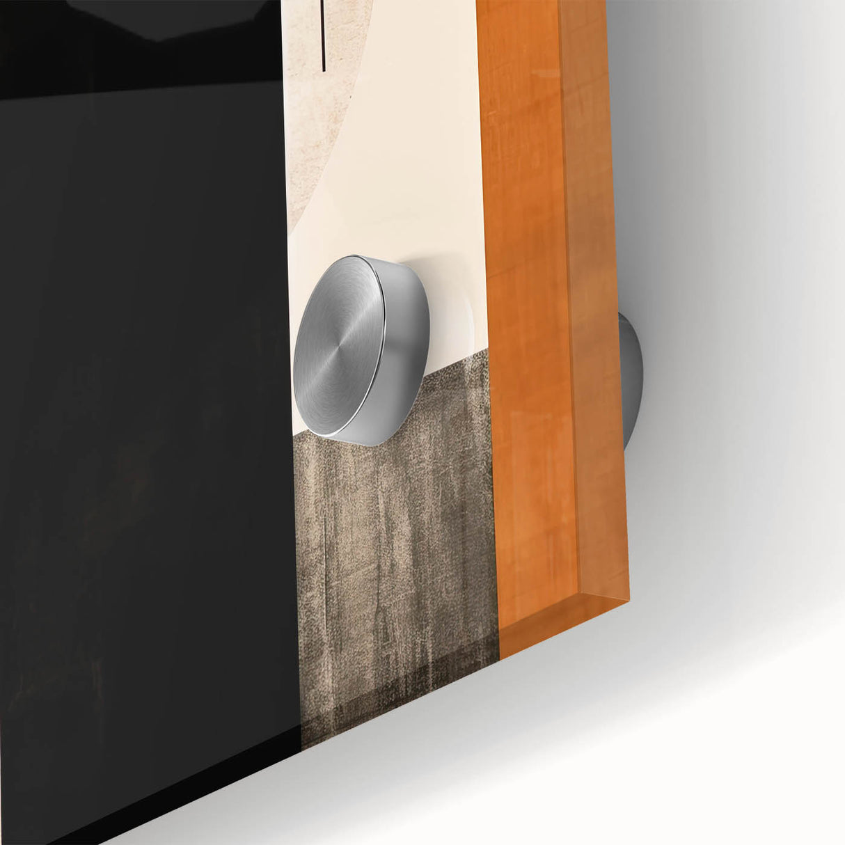 Modern Geometric Wall Décor – Minimalist Abstract Earth Tone Design
