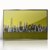 Urban Skyline Canvas Prints – Vibrant Metropolitan Photography Art