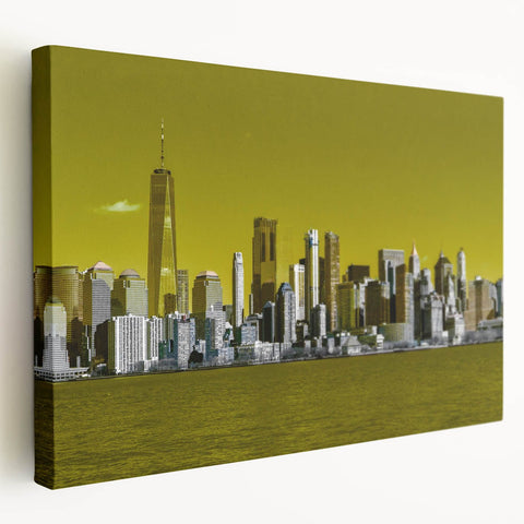 Urban Skyline Canvas Prints – Vibrant Metropolitan Photography Art