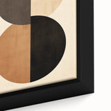 Minimalist Wall Art for Modern Interiors – Earth Tone Geometric Print