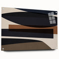 Linear Motion – Minimalist Wall Decor in Earthen Harmony Abstracts