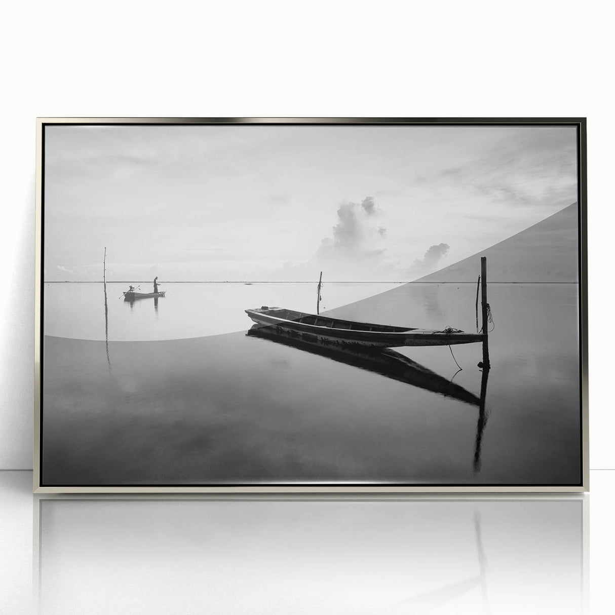 Still Waters and Boats - Fine Art Photography Canvas Prints