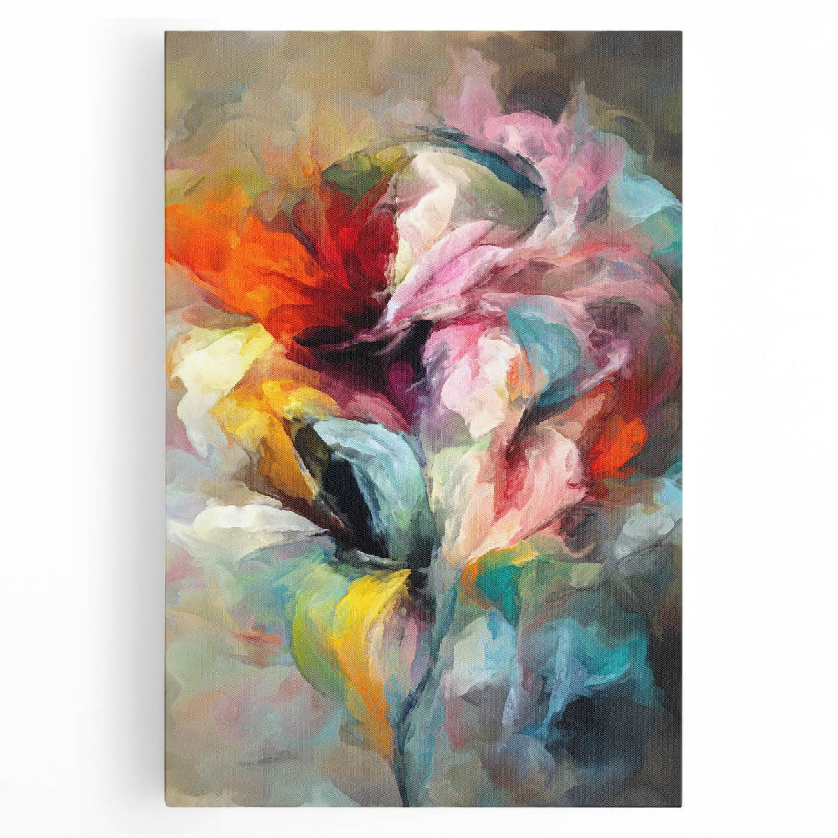 Fluid Abstract Art Collection - Modern Fluid Art Prints Multicolor