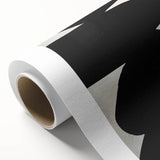 Geometric Minimalist Abstract Wall Art – Bold Black and White Shapes
