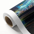 Vibrant Cityscape Canvas Prints – Neon Highway Modern Wall Art