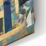 Golden Layers – Contemporary Canvas Art from Earthen Harmony Abstracts