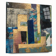 Golden Layers – Contemporary Canvas Art from Earthen Harmony Abstracts