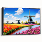 Vibrant canvas print showcasing an intricate floral design with bold colors and detailed textures, perfect for home decor or wall art enthusiasts.