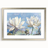 Vibrant floral canvas painting showcasing an intricate design of colorful flowers on a textured background, perfect for brightening up any living space or office decor.