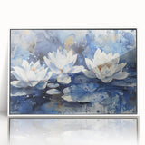 Vibrant floral canvas print showcasing a colorful bouquet of blooming flowers in various shades, perfect for home décor or wall art enhancement.