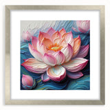 Vibrant floral wall art canvas print displaying a colorful array of blooming flowers in shades of pink, yellow, and green, perfect for brightening home decor.