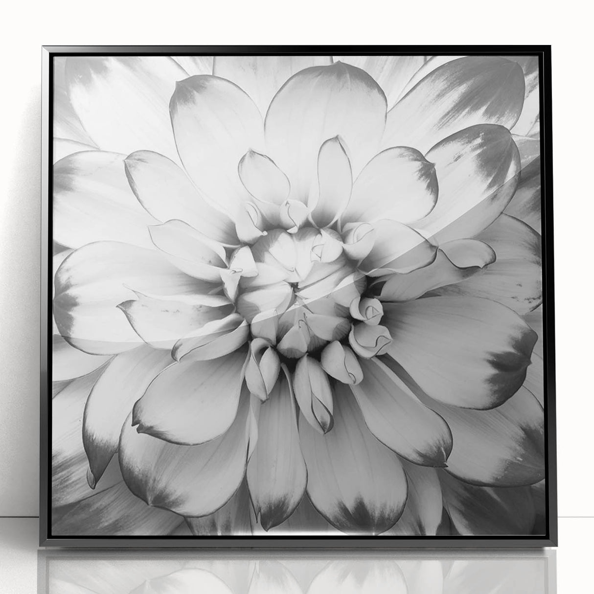 Vibrant floral canvas print showcasing an intricate design of colorful flowers and leaves, ideal for home decor or art enthusiasts, rolled for easy shipping.