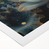 Vibrant floral canvas print showcasing a colorful arrangement of assorted flowers in a modern, artistic style, perfect for enhancing home decor aesthetics.