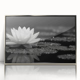 Vibrant floral canvas wall art featuring bold colors and intricate details, ideal for home decor. Perfectly rolled and packaged for easy display and protection.