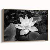 Vibrant floral canvas artwork showcasing a variety of colorful flowers against a soft pastel background, perfect for brightening up any living space or office.