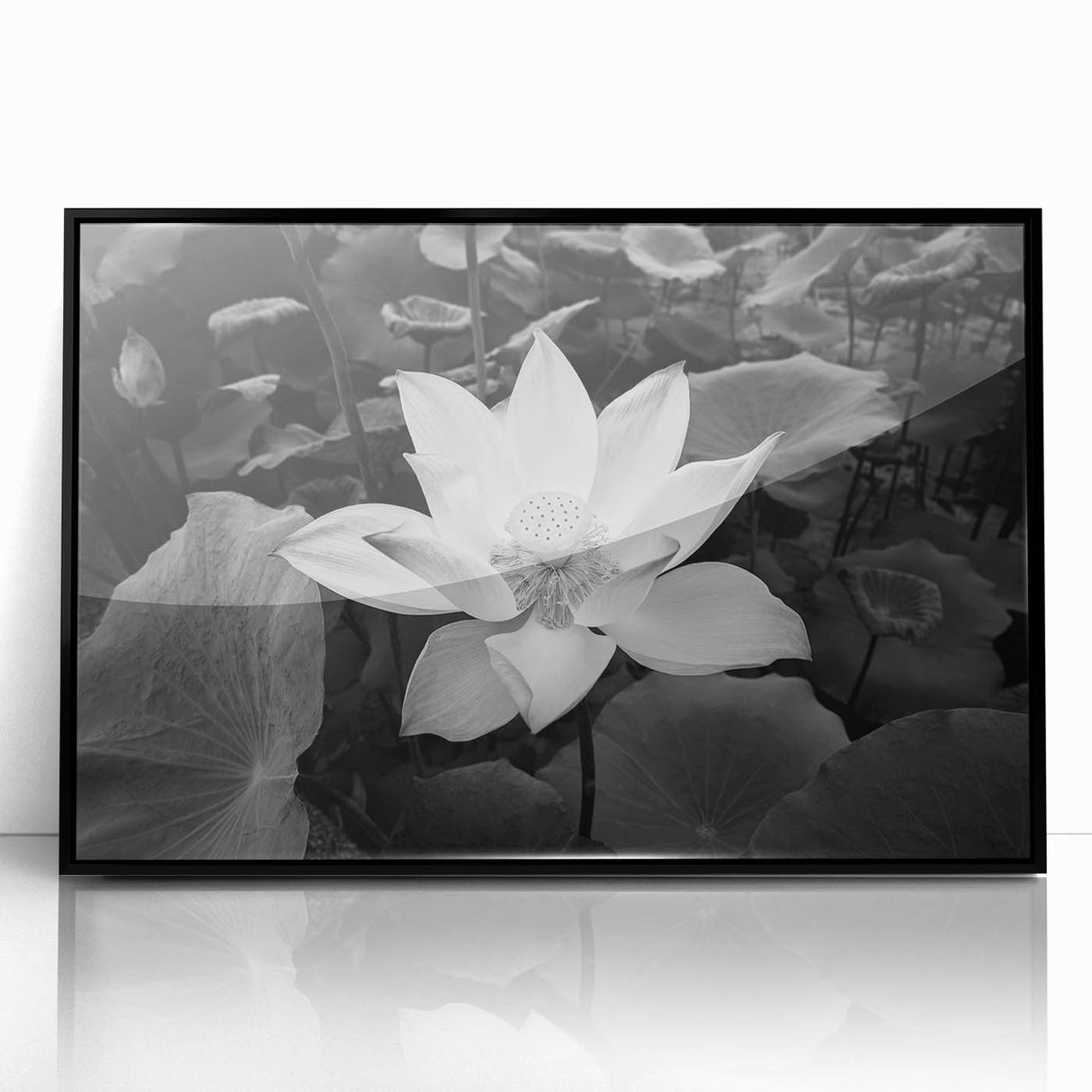 Vibrant floral artwork featuring a colorful bouquet of various flowers on a textured canvas, beautifully rolled and ready for display or gifting.