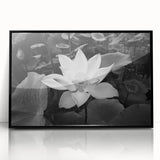 Vibrant floral artwork featuring a colorful bouquet of various flowers on a textured canvas, beautifully rolled and ready for display or gifting.