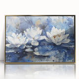 Vibrant floral canvas print showcasing a colorful arrangement of various flowers against a soft pastel background, ideal for home decor enhancement.