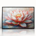 Vibrant floral canvas artwork showcasing a detailed arrangement of multicolored flowers against a soft background, perfect for home decor or artistic inspiration.