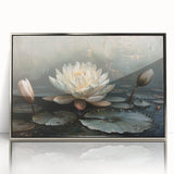 Vibrant floral wall art canvas featuring a colorful bouquet of blooming flowers, showcasing shades of pink, yellow, and green. Ideal for brightening any room's decor.