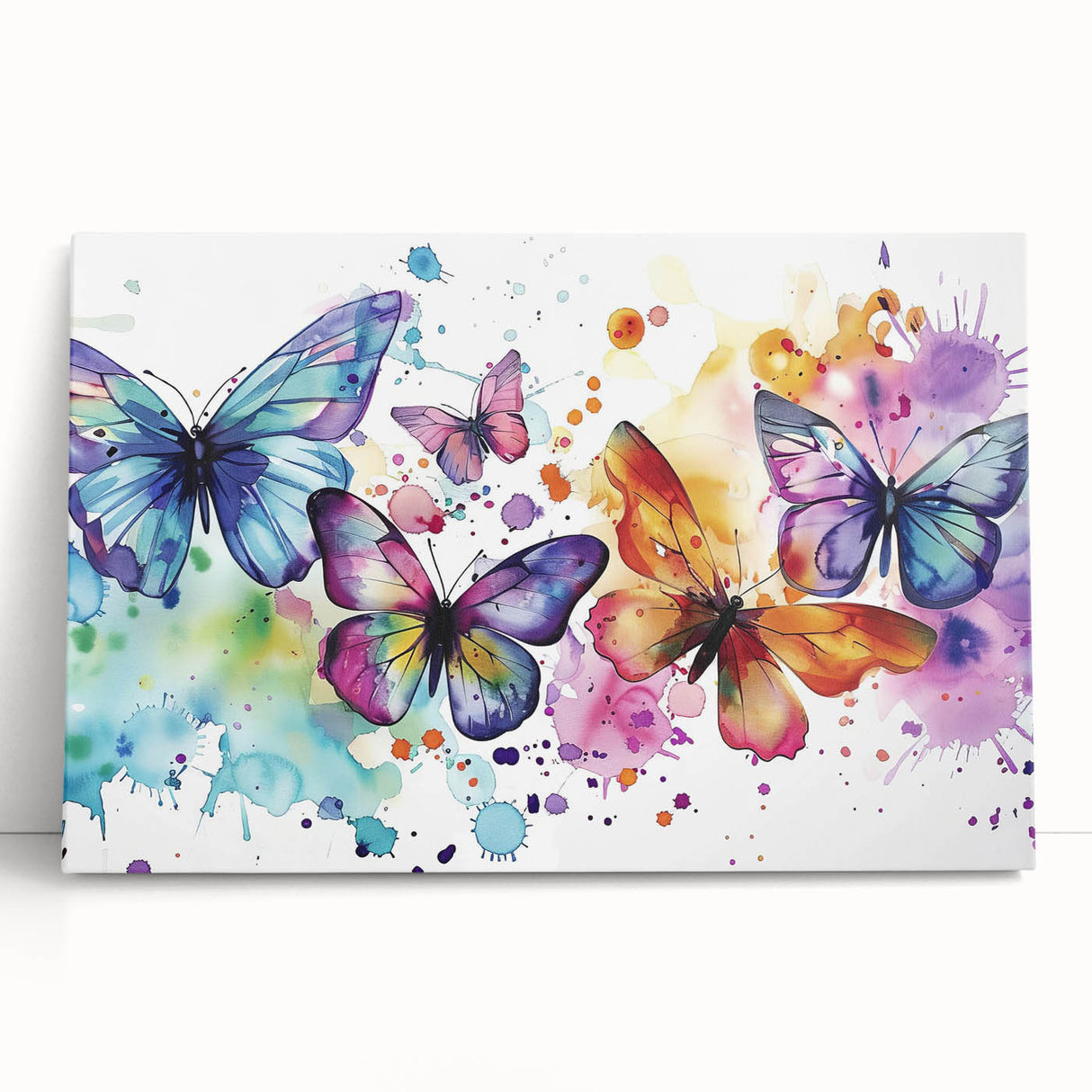 Close-up of a detailed insect illustration showcasing vibrant colors and intricate patterns on a textured background, ideal for educational or decorative use.