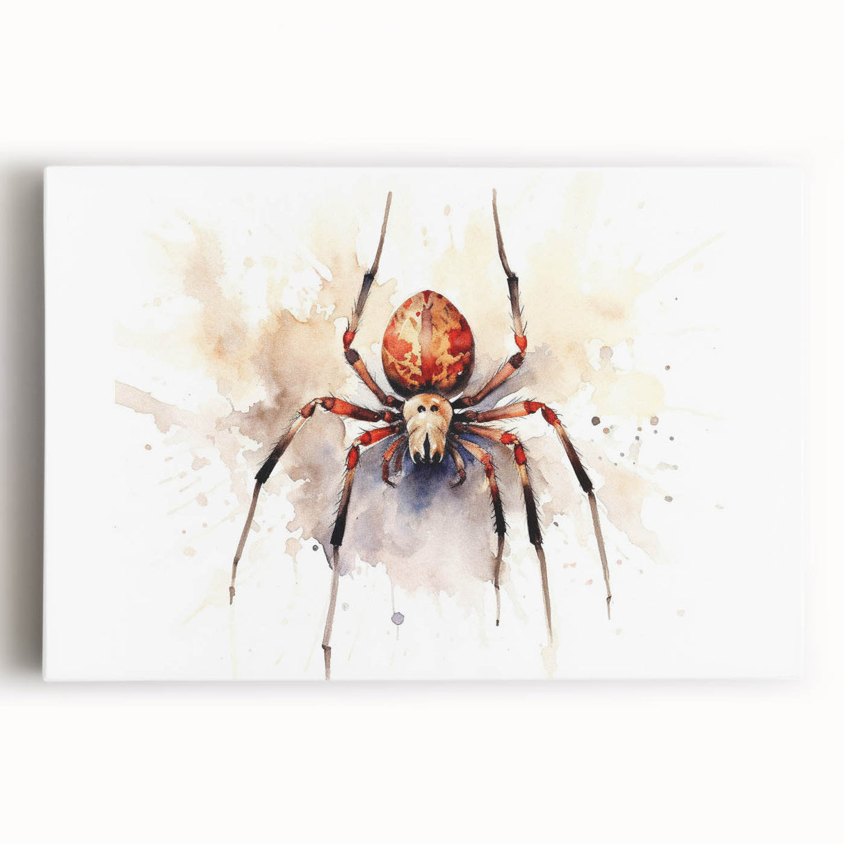Detailed close-up of a vibrant insect illustration showcasing intricate patterns and vivid colors, ideal for nature-themed decor or educational materials.