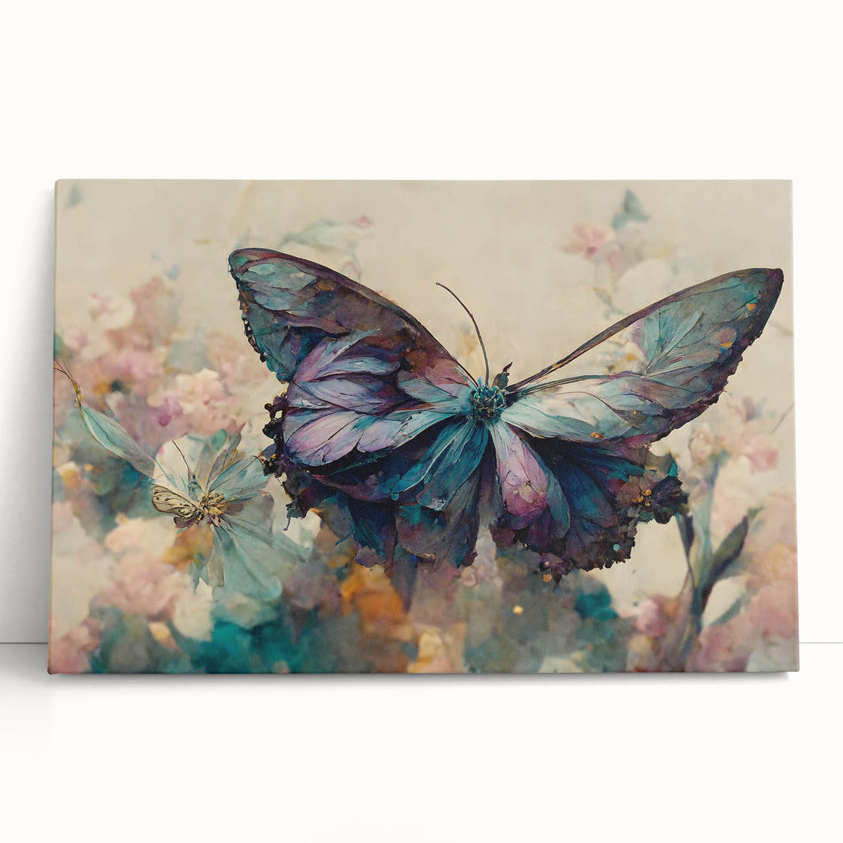 Close-up of a vibrant insect illustration showcasing intricate details and vivid colors, ideal for nature enthusiasts and art lovers, perfect for home decor.