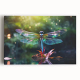Detailed close-up of a colorful insect illustration on a textured background, ideal for educational purposes or nature-themed decor, showcasing vibrant hues and intricate details.