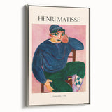 Vintage poster art featuring a colorful abstract design on a large black canvas, ideal for living room decor.