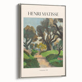Extra large vintage poster art on canvas featuring a colorful abstract design, ideal for living room decor.