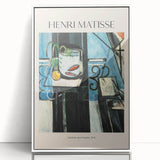 Mid-century modernist art print featuring geometric shapes in muted earth tones, ideal for nursery wall decor.